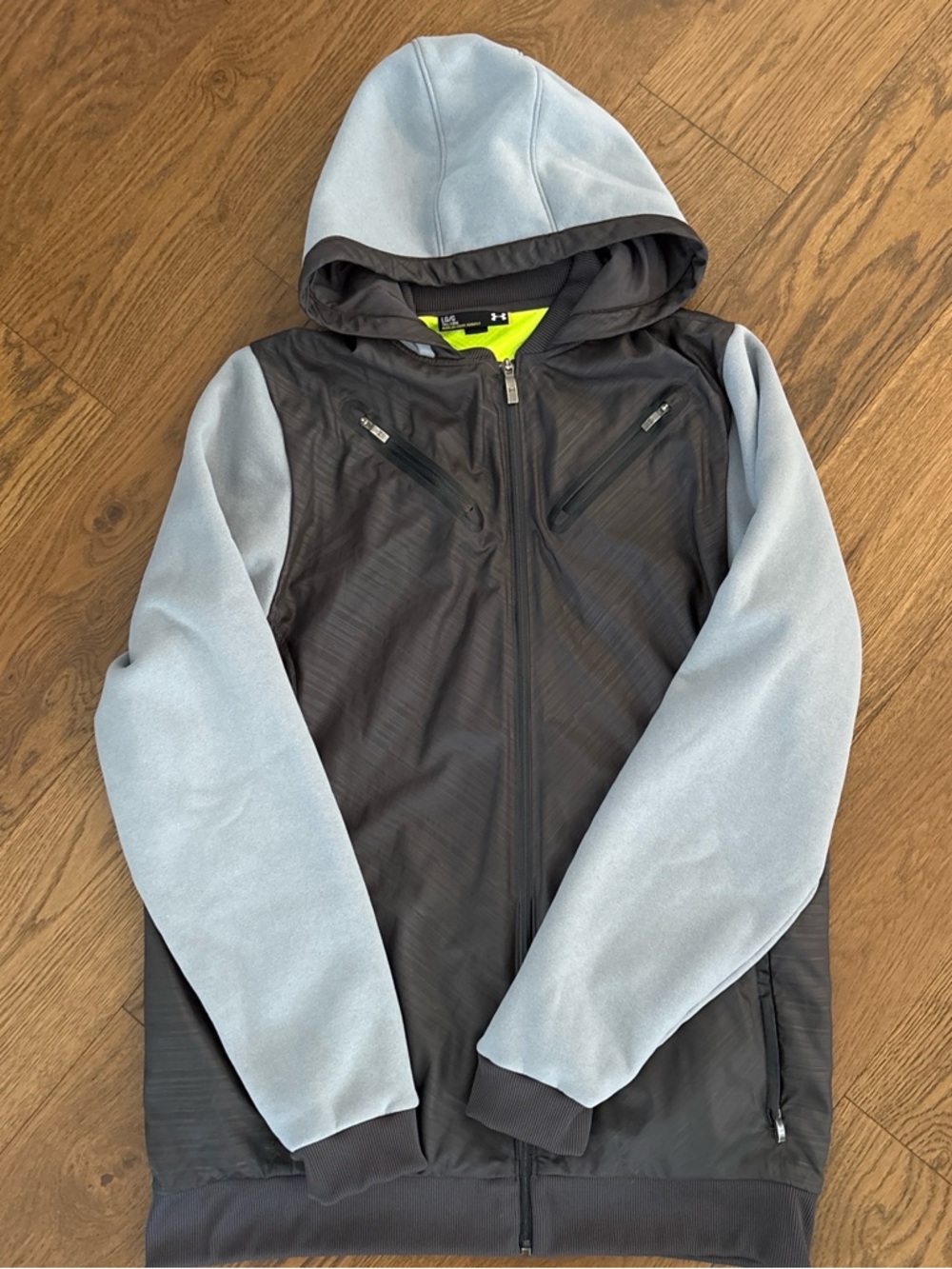 Under Armour Neon-Lined Black Jacket